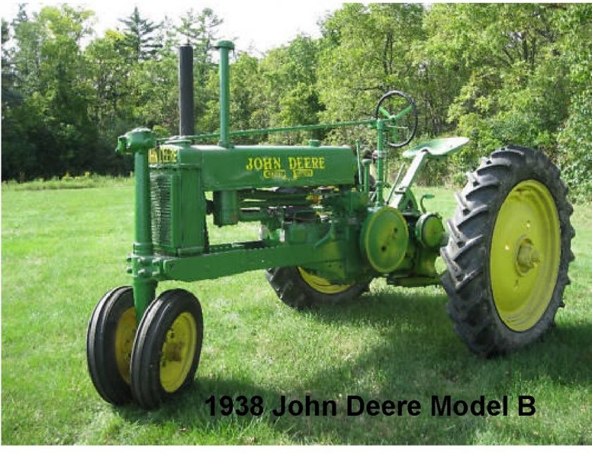 1938 John Deere Tractor Model B Refrigerator Magnet  