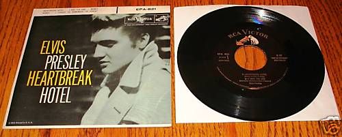 ELVIS PRESLEY HEARTBREAK HOTEL EPA 821  