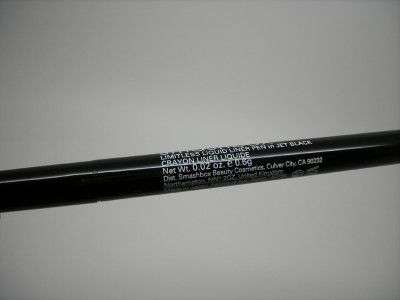 SMASHBOX NEW WATERPROOF LIMITLESS LIQUID LINER EYELINER PEN, JET BLACK 