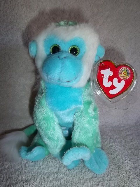 New Ty Beanie Zoomer BBOM Monkey  