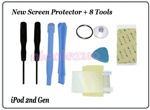 ipod touch 2nd gen Touch screen + 1 x 7 toolers + 1 x screen 