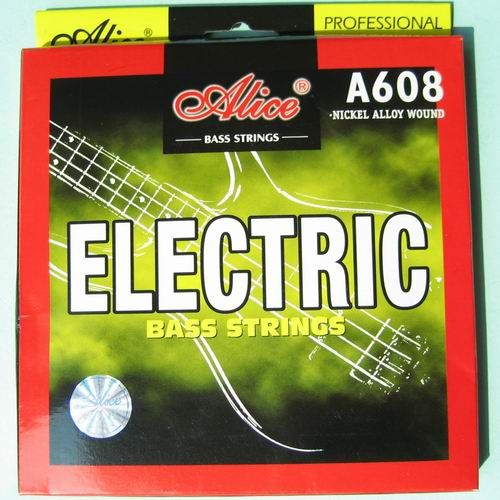 New Alice EB608 Medium Electric Bass Guitar 4 Strings Set Nickel Round 