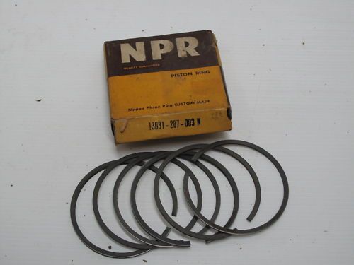 Honda CB350 CL350 SL350 XL175 Piston Ring Set 0.50 NOS  