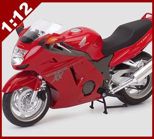 New 1/12 HONDA CBR 1100XX Red Die cast Motorcycle Model  