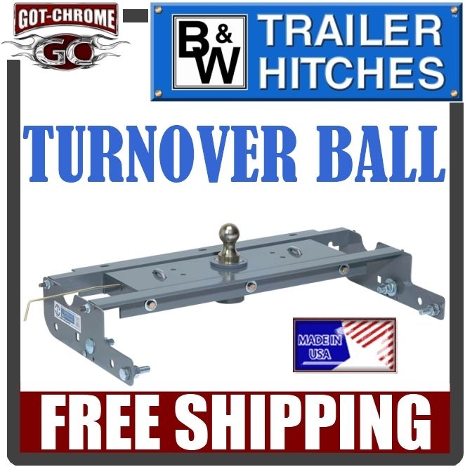 1310 B&W Turnover Ball Gooseneck Hitch Ball Dodge Ram 2500 3500 2003 