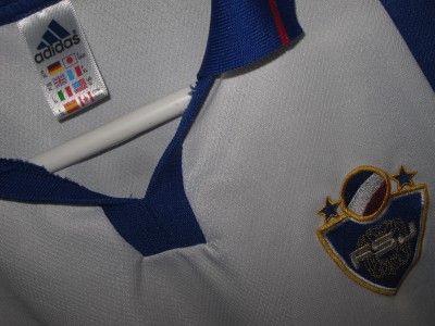 EC VTG AUTHENTIC ADIDAS FSJ YUGOSLAVIA FOOTBALL SOCCER JERSEY SHIRT 