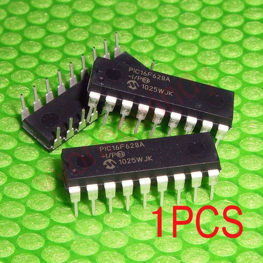 1x Microchip PIC16F628A I/P PIC16F628 16F628 Flash PIC  