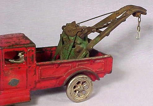 ANTIQUE ARCADE 11 FORD MODEL T WRECKER no. 210 EXCELLENT ORG W/ DECAL 