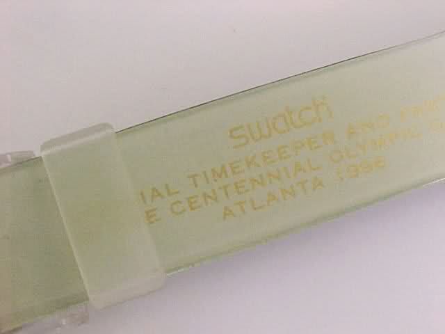 ATLANTA 1996 CENTENNIAL OLYMPIC SWISS SWATCH WATCH  