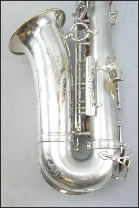 1950 Selmer Super Balanced Action Silver Plated Alto Saxophone with 