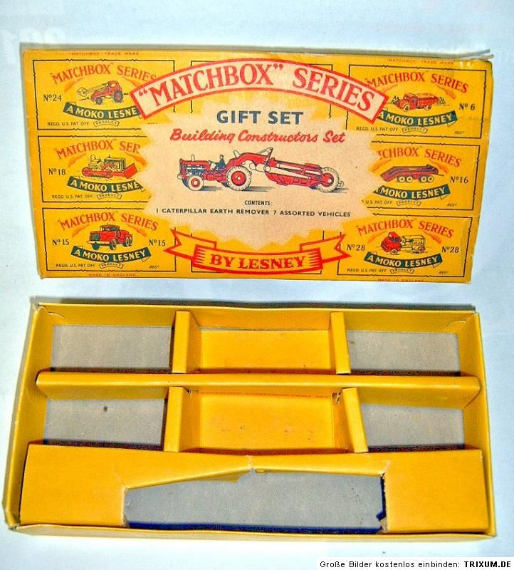 Matchbox G 3 Building Constructors Set 1960  