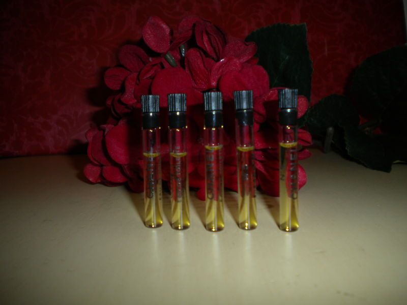 CHANEL # 5 EAU DE TOILETTE SAMPLES SET OF 5  1 ML EACH  