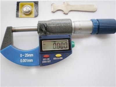 New Precision Digital Micrometer 0 25MM (0.001mm) US  