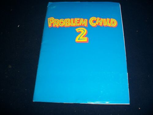 PROBLEM CHILD 2 MOVIE PRESS KIT JOHN RITTER  PK 427  