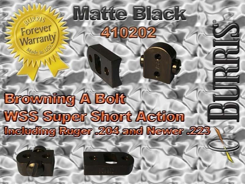 Burris Rifle Scope Mount 410202 Browning A Bolt WSS MAT  