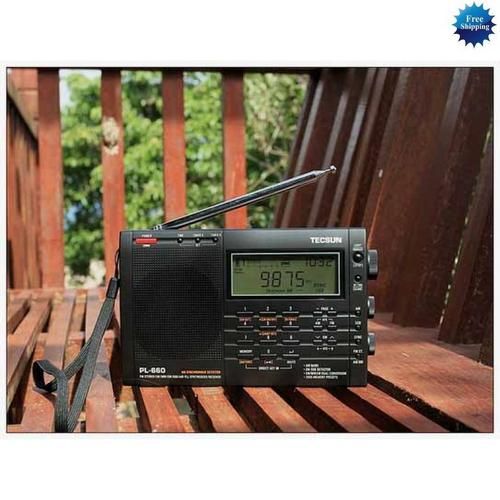 TECSUN PL660 S SSB/ AIR BD / DUAL CONV/ MULT BAND RADIO NEW  