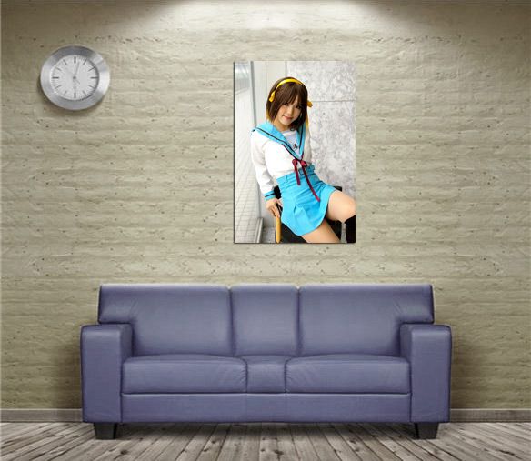 C48 Anime Cosplay Haruhi Suzumiya Sexy Girl Kipi POSTER  