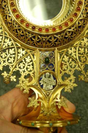 World Class Ornate German Monstrance + + + chalice +  