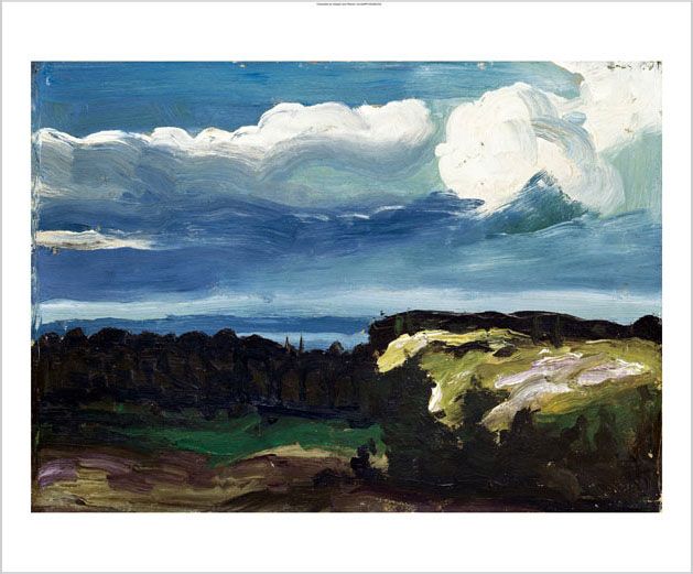 GEORGE WESLEY BELLOWS Woodstock Landscape new CANVAS  