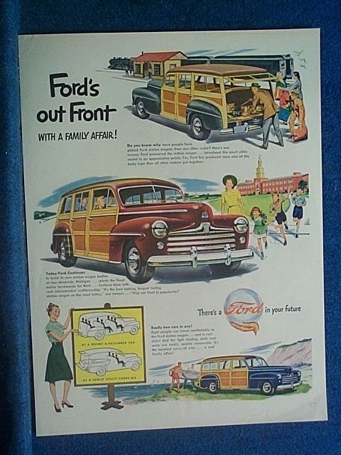 1947 Ford Woodie Woody Station Wagon Hardwood Used  