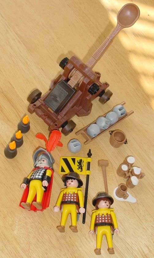 PLAYMOBIL 3653 KNIGHTS CATAPAULT WEAPONS  