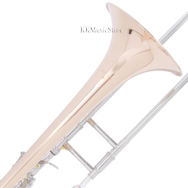 Cecilio TB 383 Interm. Trombone Bb w/ F Rose Brass Bell  