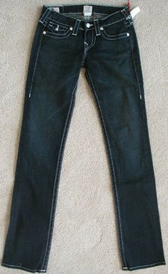 NWT True Religion Billy crystal pave jeans in Vera Cruz  