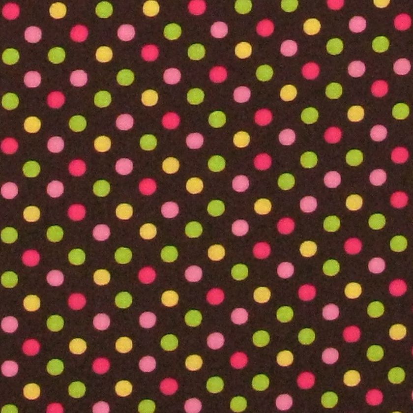 LECIEN COLOR BASIC DOT 4506 CZ Chocolate by 1/2 yard  