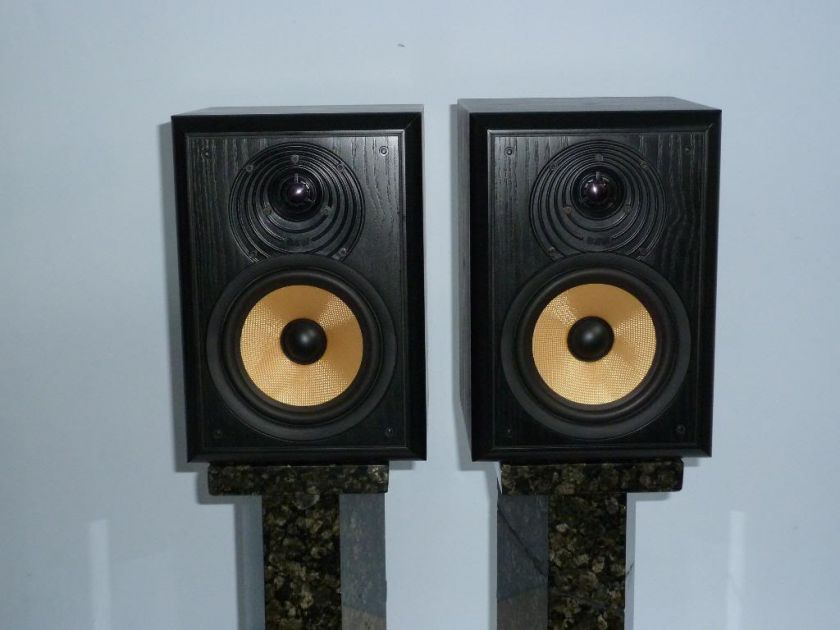 BOWERS & WILKINS B&W CDM 2 STEREO SPEAKERS (COMPACT DIG  