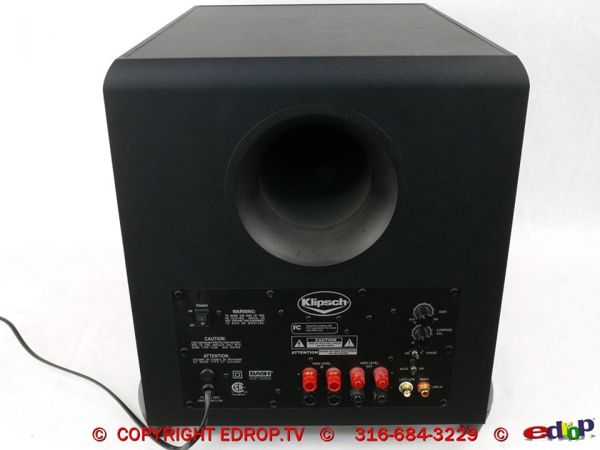 Klipsch Synergy SUB 12 Powered Subwoofer 650W 12 NICE  