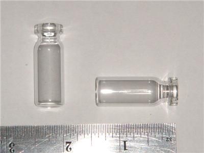 Lot 500 2ml* Clear Glass Bottles Vials w/ Corks 1.4 Tall  