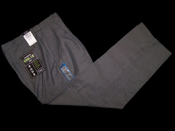   Cool 18 Wear Expandable Waistband Dress Pants Graphite NWT *  