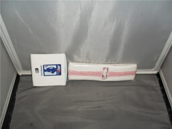 NBA 4 HER HEADBAND WHITE PINK WHITE FOR BAREFEET NEW  