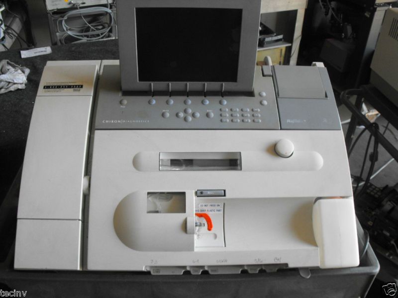 Chiron Diagnostics Blood Gas Analyzer Rapid Lab 865  