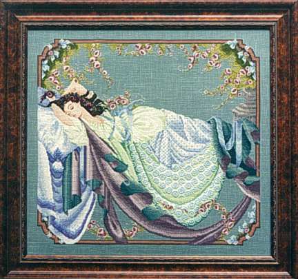 MIRABILIA #5  SLEEPING BEAUTY by Nora Corbett Fairy PATTERN / CHART