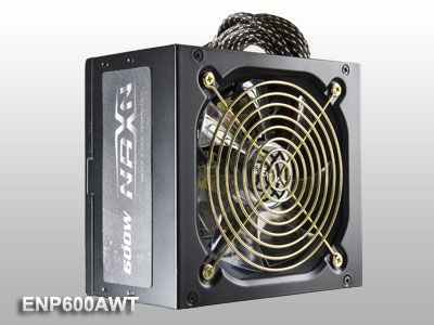 Enermax Naxn 80 Plus 600W Power Supply (ENP600AWT) NEW  