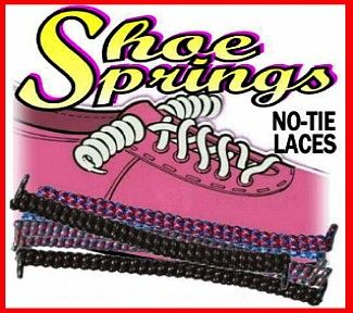 BROWN ~ No Tie ~ COIL SHOE LACES ~ NEVER TIE ~ Spring lace ~ Your 