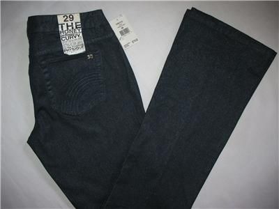 174 NEW JOES JJ DESIGNER CURVY NAVY SPARKLE HONEY JEANS 29, SGRC5730 