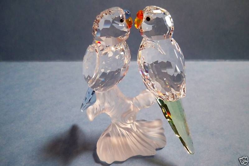 SWAROVSKI CRYSTAL BUDGIES 680627 BNIB COA  