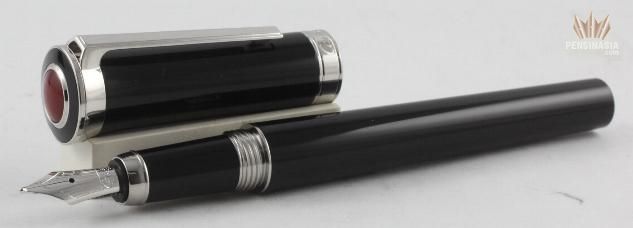 CARTIER STILETTO DE COMPOSITE FOUNTAIN PEN BEAUTIFUL   