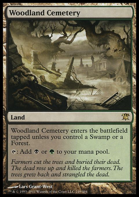 WOODLAND CEMETERY MTGO ISD Innistrad  