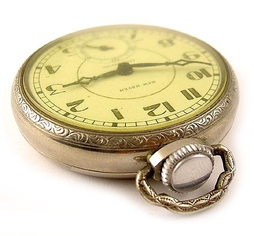 HEW HAVEN COMPENSATED Fancy Case Pocket Dollar Watch  