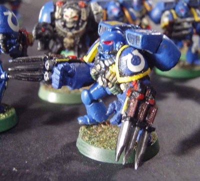 Warhammer 40K Ultramarines Space Marines Assault Squad Jump Pack Rare 