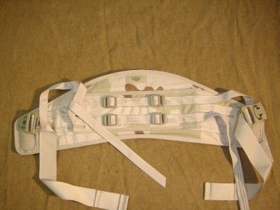 MOLLE II DESERT USMC CAMOUFLAGE MOLDED WAIST BELT NEW  