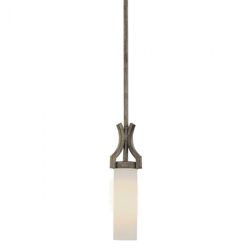   Lavery 4461 273 COMPOSITIONS Aged Patina Iron 1 Light Mini Pendant