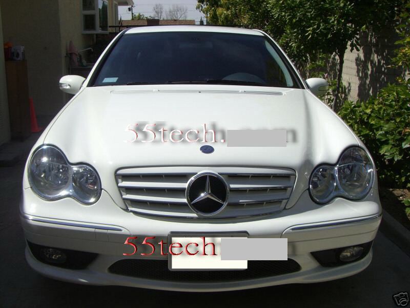 Mercedes W203 Grill C230 C320 C240 Grille C32 WHITE AMG  