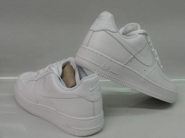 Nike Air Force 1 `07 White White Mens Sneakers Sz 15  