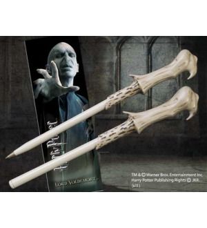 Harry Potter Voldemort Wand Pen & Bookmark *New*  