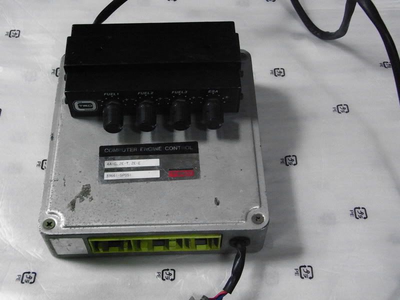 Ajuste el ECU de combustible de JDM Toyota Trueno Levin AE86 TRD