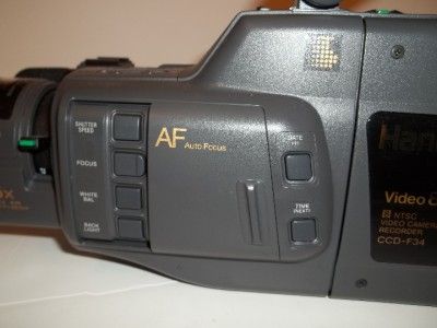 A0425 SONY HANDYCAM VIDEO 8 MODEL CCD F34 CAMCORDER  
